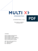 Estados - Financieros - MULTIEXPORT FOODS