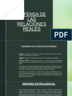 Defensa de Las Relaciones Reales