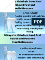 Oral Health Part 2 CUF