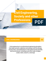 Civil Eng'g, Society & Other Professions