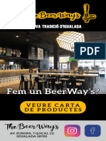 Carta BeerWays 2021