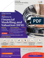 Financial Modelling and Valuation (DFM) : Diploma in