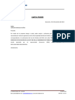 Carta Poder Santa Rosa y Kimbiri Jorge