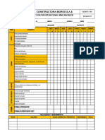 SGSST-F-85 Preoperacional Minicargador