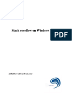 Stack Overflow Win XP Sp2