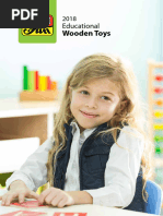 Elite Montessori Wooden Discs On Dowels - Brain Development Toy For Babies 6+ Months