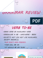 Grammar Review 10°