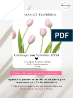 Romance Floreria Catalogo San Valentin
