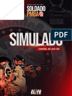 Simulado 01 - Soldado Pmba