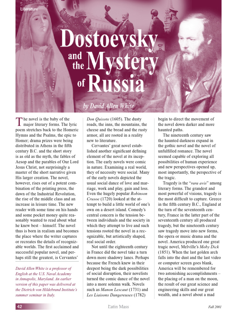 Dostoevsky And The Idiot Author Narrator And Reader