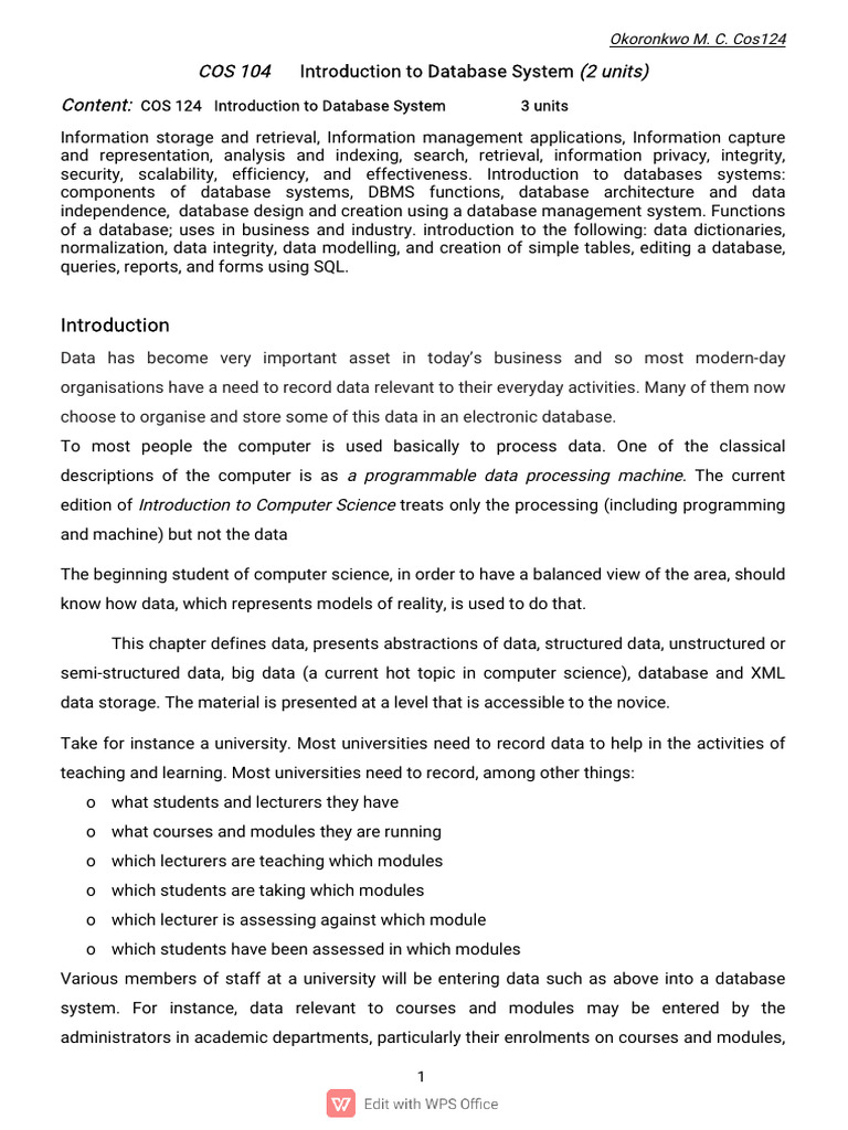 COS 124notes23 | PDF