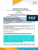 Guía de actividades y rúbrica de evaluación – Unidades 2 y 3 - Paso  2 – Fundamentos de la dimensión psicosocial