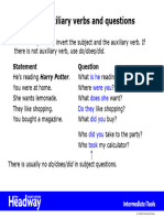Auxiliary Verbs and Queations
