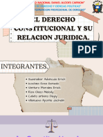 El Derecho Constitucional Y Su Relacion Juridica