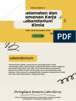 Keselamatan Dan Keamanan Kerja Laboratorium Kimia