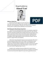 Biografi Pahlawan Ahmad Yani