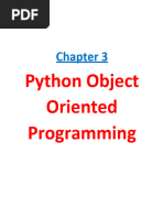 Python Notes-Chapter 3