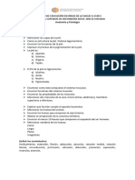 Sistema Muscular. Tegumentario y Aparato Locomotor