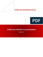 PO26 - Política de Relacion Con Proveedores PDF