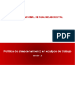 PO29 - Política de Almacenamiento en Equipos de Trabajo PDF