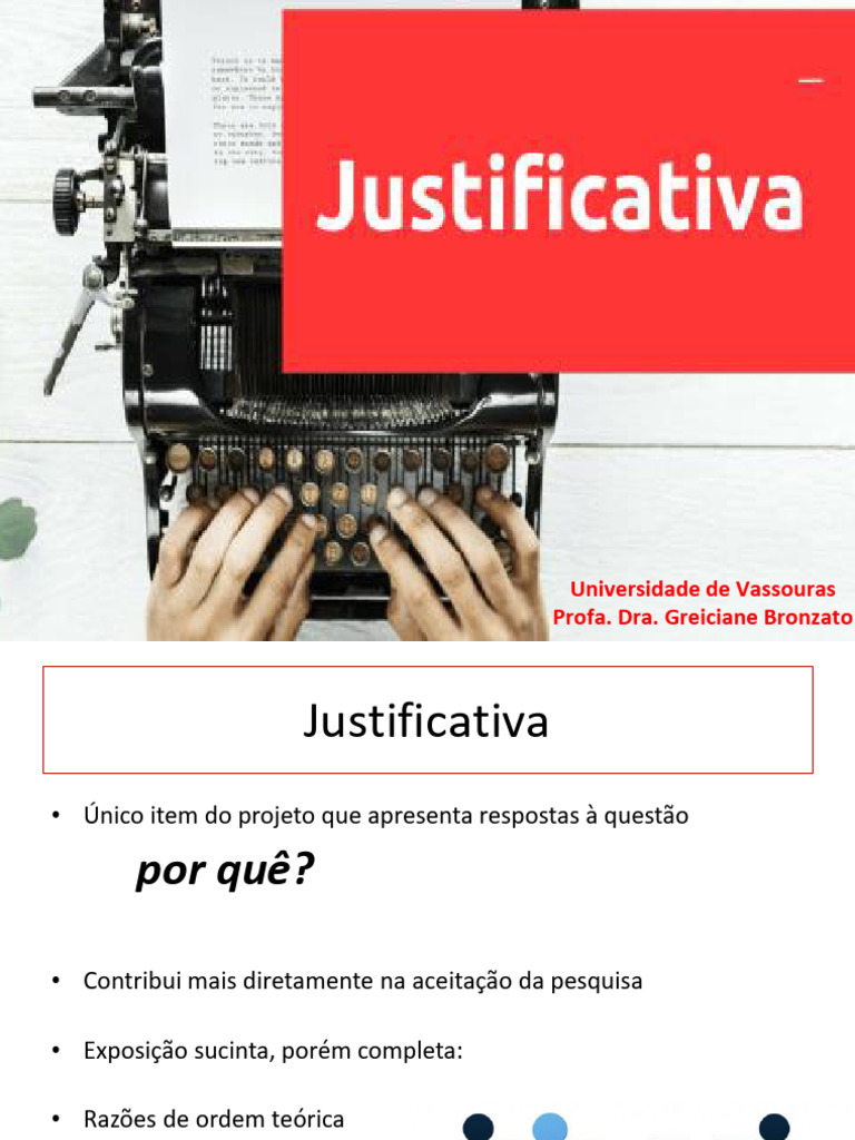 Justificativa em Pesquisa Científica | PDF | Teoria | Conhecimento