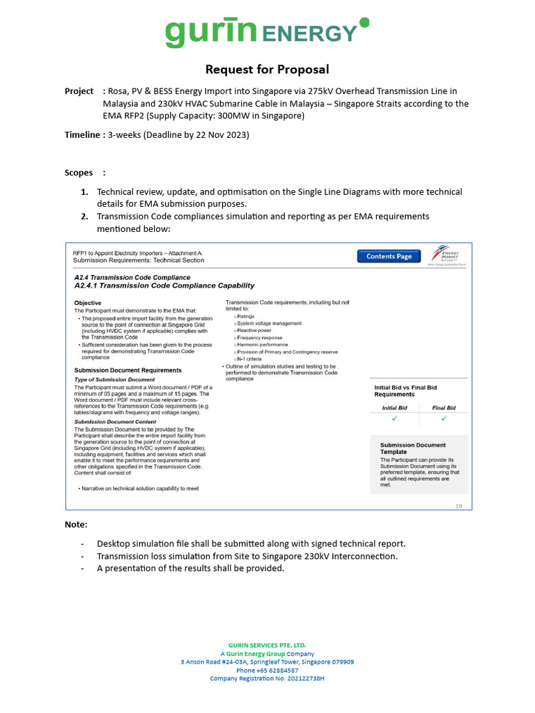 RFP: Rosa Energy Import Project | PDF | Photovoltaics | Nature