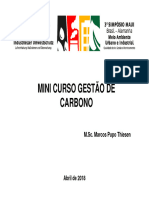 Curso Gestão de Carbono MAUI