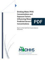 North Kent Co PFAS Exposure Assessment Second Report