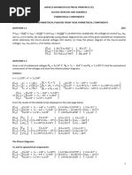 AEP611S Symmetrical Components Solved and Unolved Exercises 2024