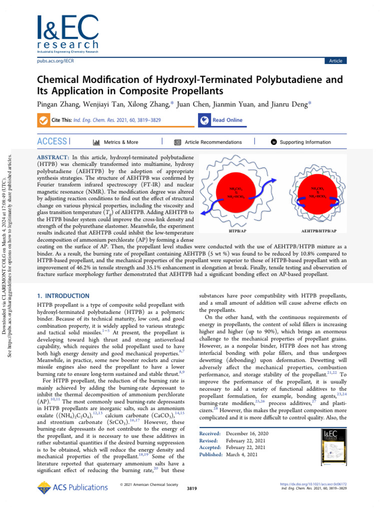 Zhang-Et-Al. Chemical-Modification-Of-Hydroxyl-Terminated-Polybutadiene ...