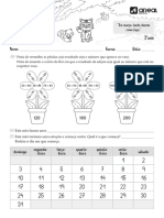 Calendário de Março - 3.º Ano - Aluno