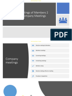 Week 3 Topic 5 - Meetings of Members 2 Chapter 8 - Company Meetings
