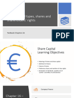 Week 5 Topic 7 Share Capital Types, Shares and Shareholders' Rights
