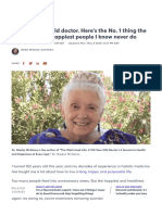 Health - Longevity by 102 Old Dr. Gladys McGarey