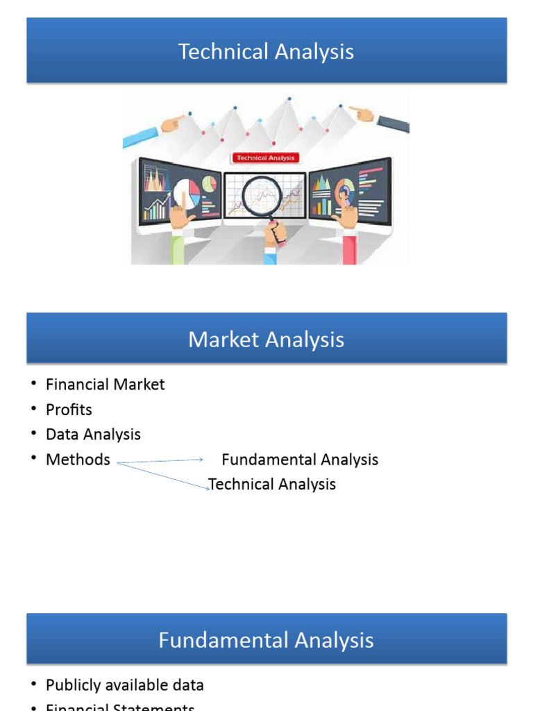 Understanding Technical Analysis | PDF | Technical Analysis | Market Trend