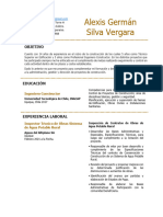 CV Alexis SIlva Vergara 2023
