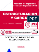 ESTRUCTURACION Y CARGAS   - IU S12