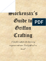 Storkenzax's Guide To Griffin Crafting