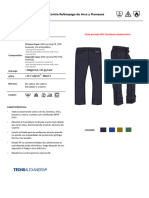 Ficha Tecnica Pantalon - P-24D - 27.7 Cal