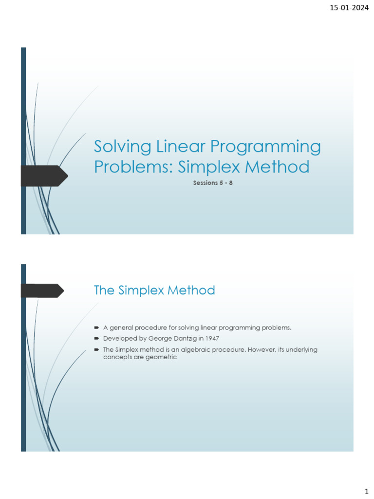 LINEAR PROG | PDF | Mathematical Optimization | Linear Programming