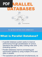 Lect2-PARALLEL DATABASE