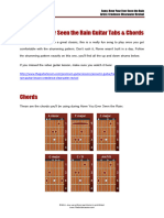 Have You Ever Seen The Raing Guitar Chords Tabs