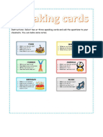 Speaking Cards