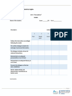 Rubric Dialogue