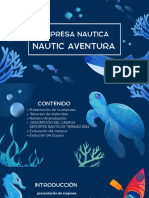 Presentacion Ecosistemas de Animales en Los Oceano Creativo Azul