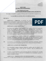 Ley 959 de 19 Junio de 2017 Idh para Vivienda