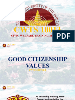 Module 2 - Good Citizenship Values