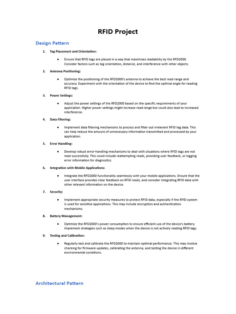 Rfid Document Pdf Radio Frequency Identification Mobile App