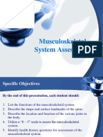 13 - Musculoskeletal System Assessment