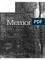 Baddeley, A.D, Eysenck, M.W. y Anderson, M.C. (2010) - Memoria. Cap 1